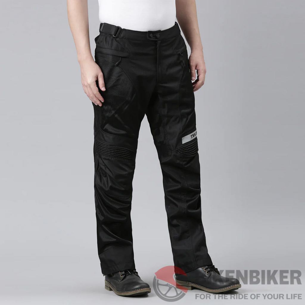 Riding Pant Black - Tvs Racing