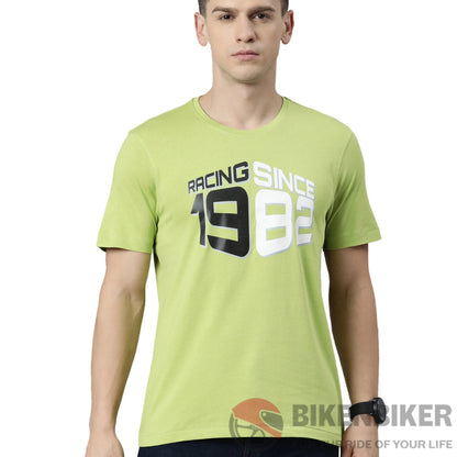 Tvs Racing Round Neck Tee 1982 Type 1/2/3/4/5/6/7/8 T-Shirt