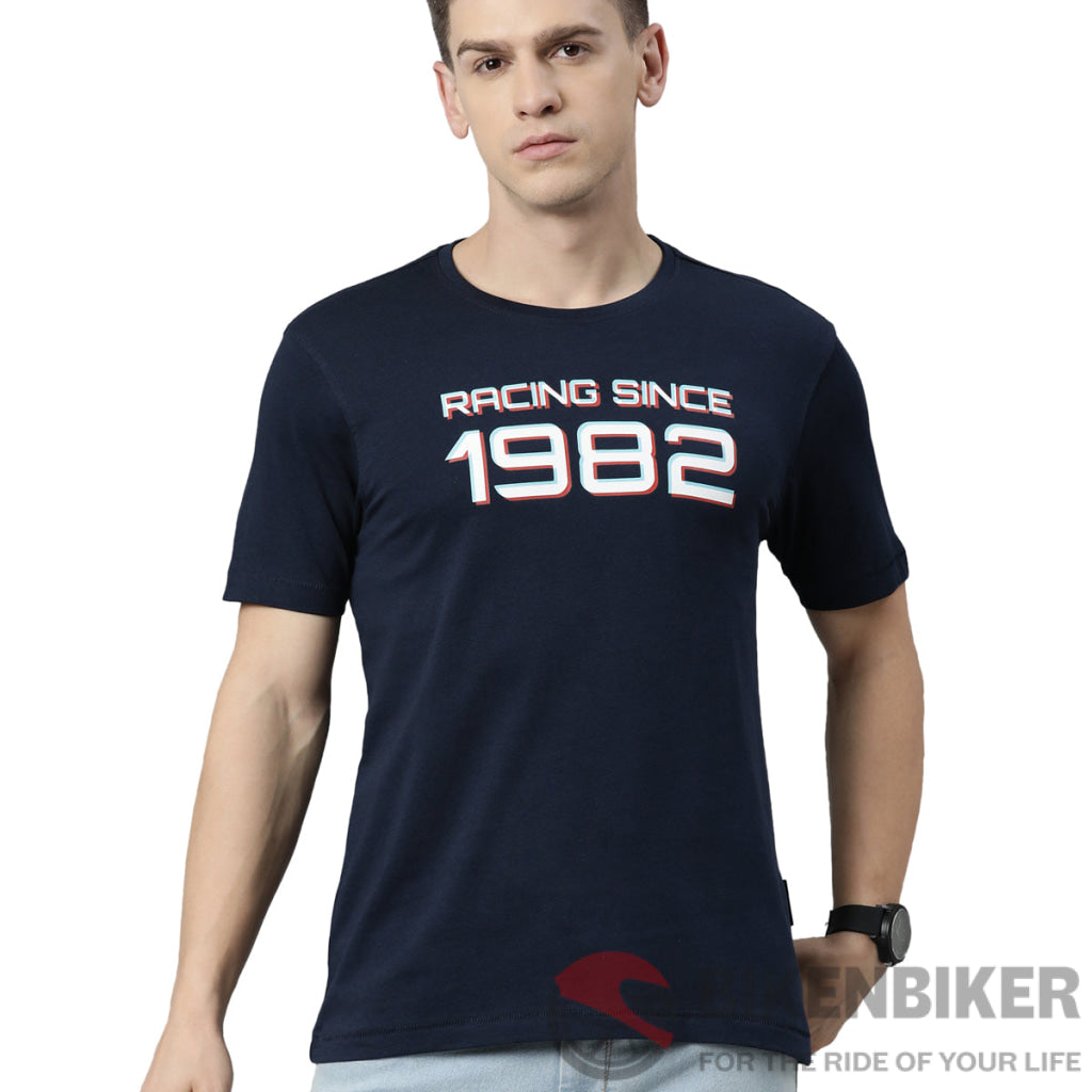 Tvs Racing Round Neck Tee 1982 Type 1/2/3/4/5/6/7/8 T-Shirt