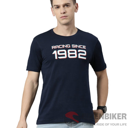 Tvs Racing Round Neck Tee 1982 Type 1/2/3/4/5/6/7/8 T-Shirt