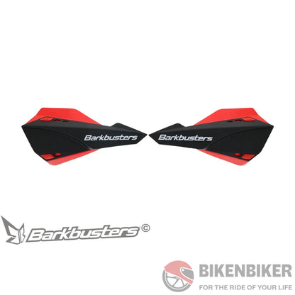 Sabre Mx/Enduro Handguards - Barkbusters Black/Red Hand Guards