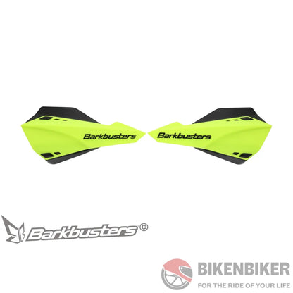 Sabre Mx/Enduro Handguards - Barkbusters Yellow Hiviz/Black Hand Guards