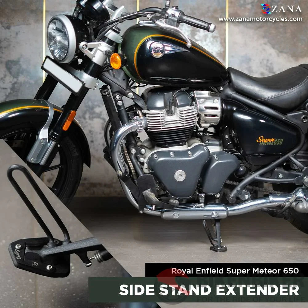 Sidestand Extender For Super Meteor 650 - Zana Enlargement