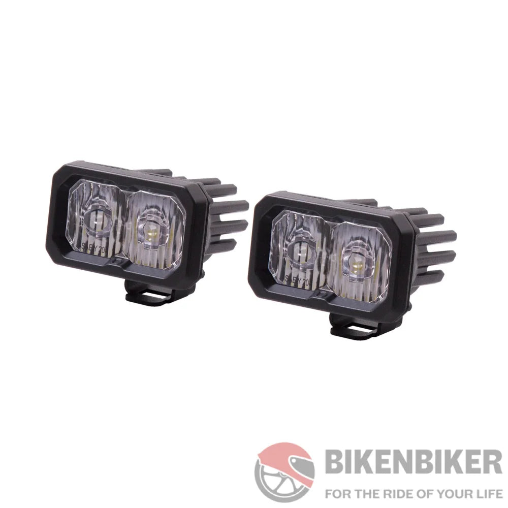 Stage Series 2 White Pro Led Pod (Pair) - Diode Dynamics Sae Driving / Amber Aux Lights