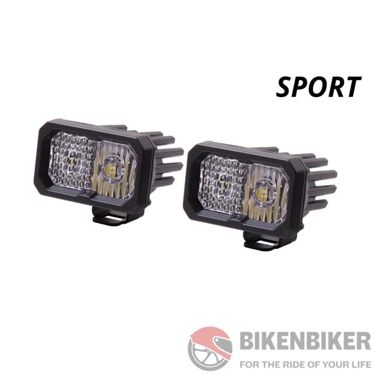 Stage Series 2 White Sport Led Pod (Pair) - Diode Dynamics Aux Lights