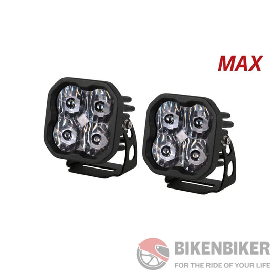Stage Series 3 White Max Led Pod (Pair) - Diode Dynamics Aux Lights