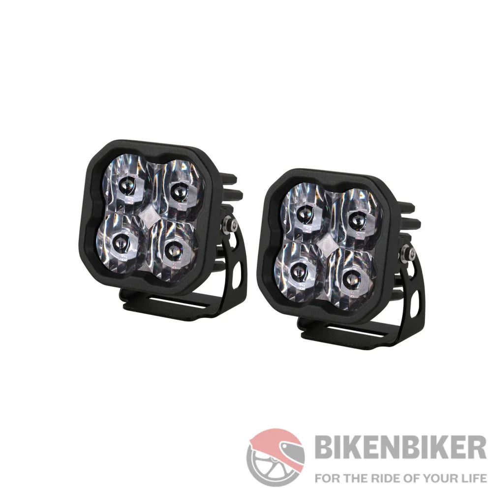 Stage Series 3 White Pro Led Pod (Pair) - Diode Dynamics Sae Driving / None Aux Lights