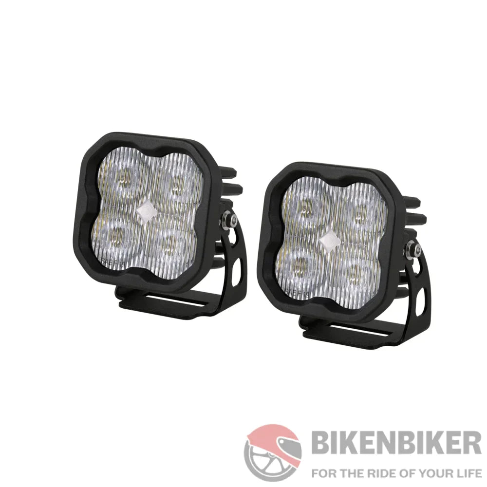 Stage Series 3 White Pro Led Pod (Pair) - Diode Dynamics Sae Fog / None Aux Lights