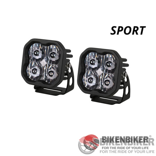 Stage Series 3 White Sport Led Pod (Pair) - Diode Dynamics Aux Lights