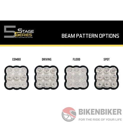 Stage Series 5 Led Pod Replacement Clear Lenses - Diode Dynamics Lens Kit