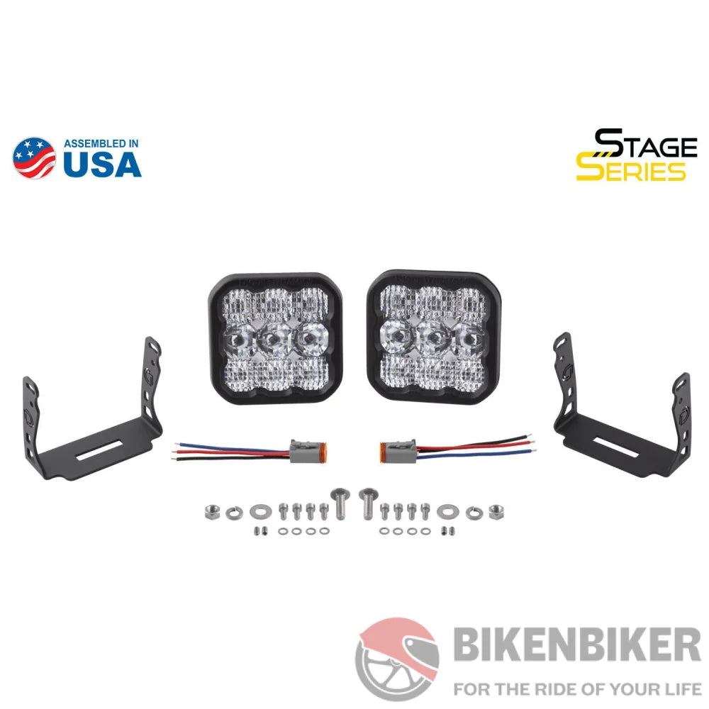 Stage Series 5 White Pro Led Pod (Pair) - Diode Dynamics Aux Lights