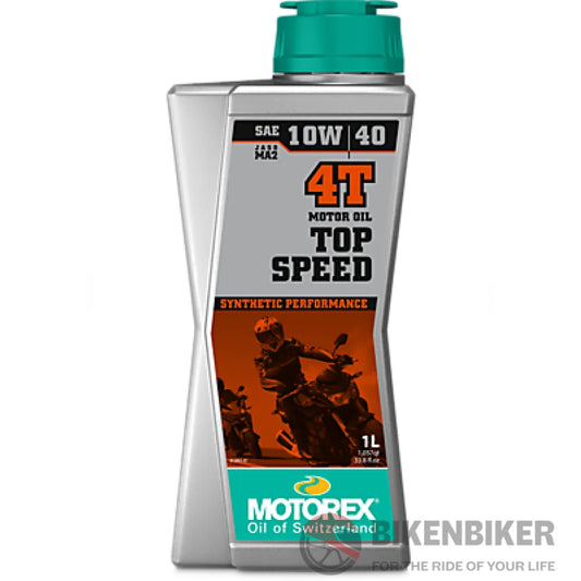 Top Speed 4T Sae Ma2 - Motorex Engine Oil