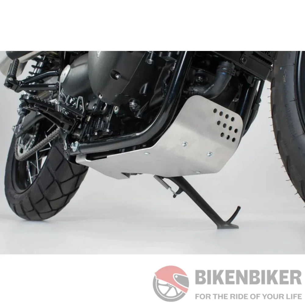 Triumph Street Scrambler/Speed/Street Twin/T100/120 Protection - Sump Guard Sw-Motech Bash Plate