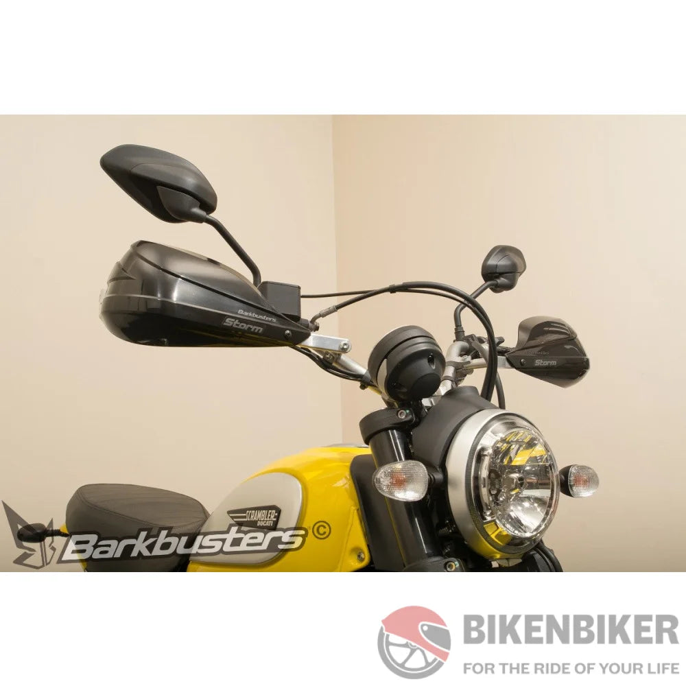 Two Point Handguard Hardware Mount Ducati Scrambler 2015 22 Bark Bikenbiker Chennai