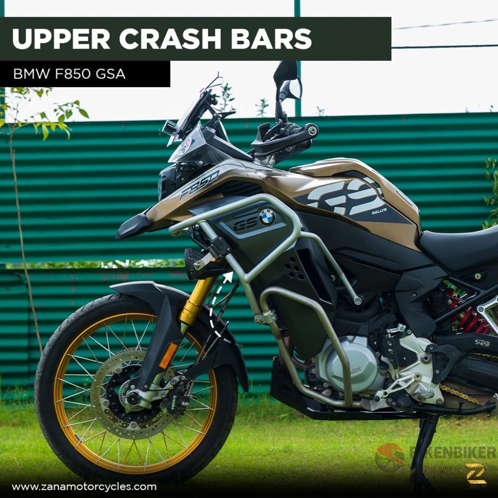 Upper Crash Bars Silver) For Bmw F850 Gsa Silver