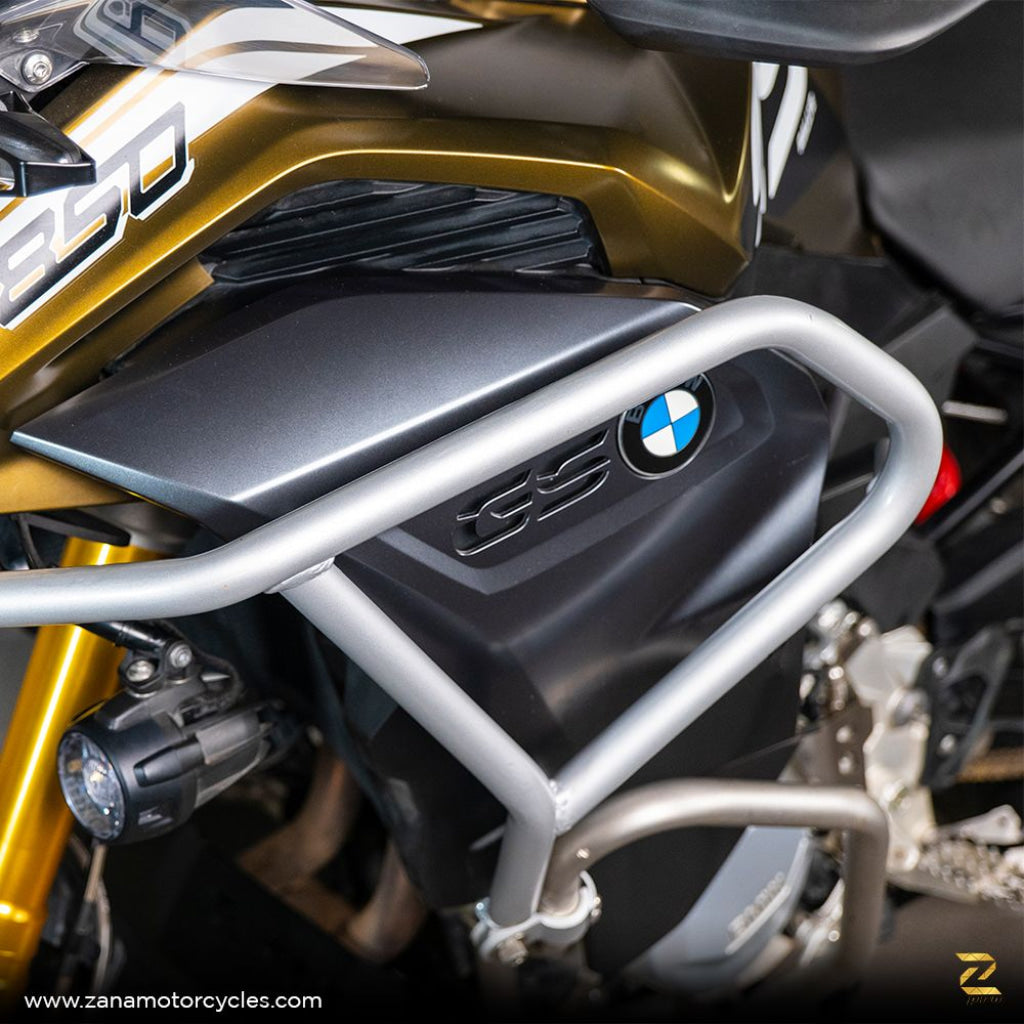 Upper Crash Bars Silver) For Bmw F850 Gsa Silver