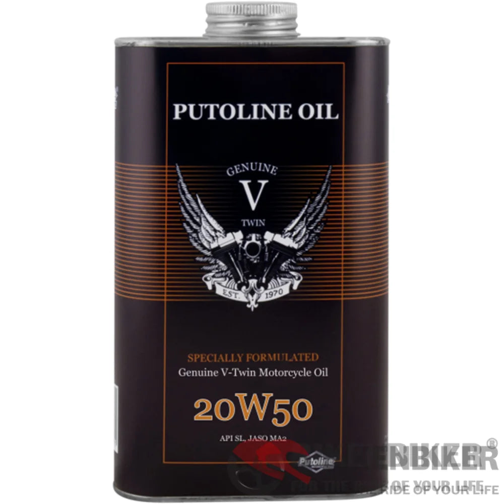 V-Twin 20W-50 Oil 1000Ml - Putoline Engine