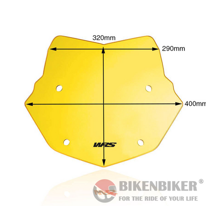 Windscreen Enduro Yellow BMW R1250GS/Adventure 2018+ - WRS