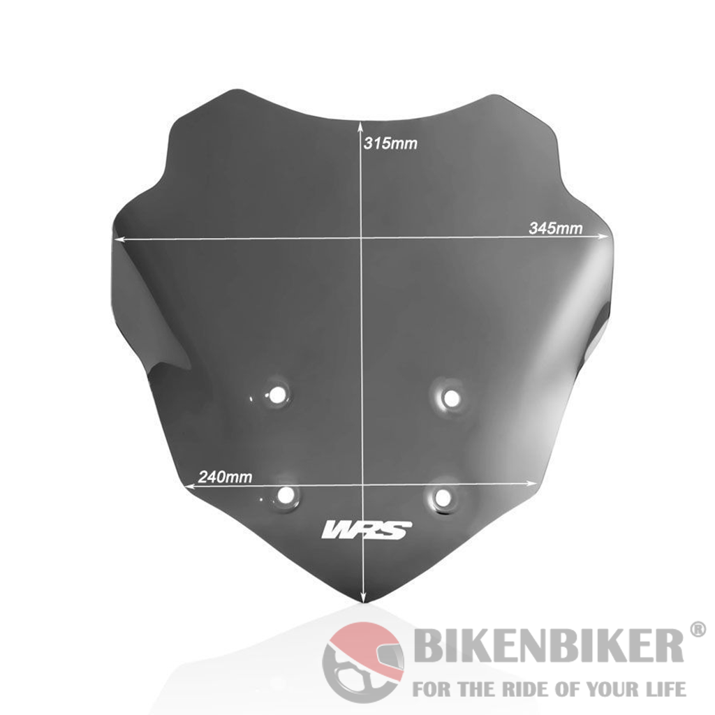 Windscreen Touring Dark Smoke BMW G310 GS (2017-21) - WRS