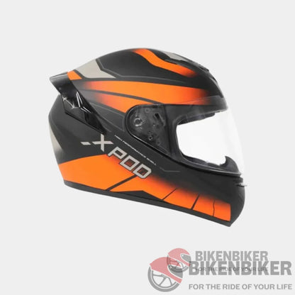 Xpod Aerodynamic Helmet For Men - Tvs