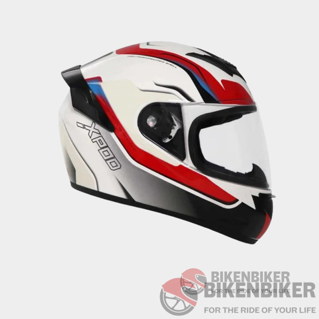 Xpod Aerodynamic Helmet For Men - Tvs