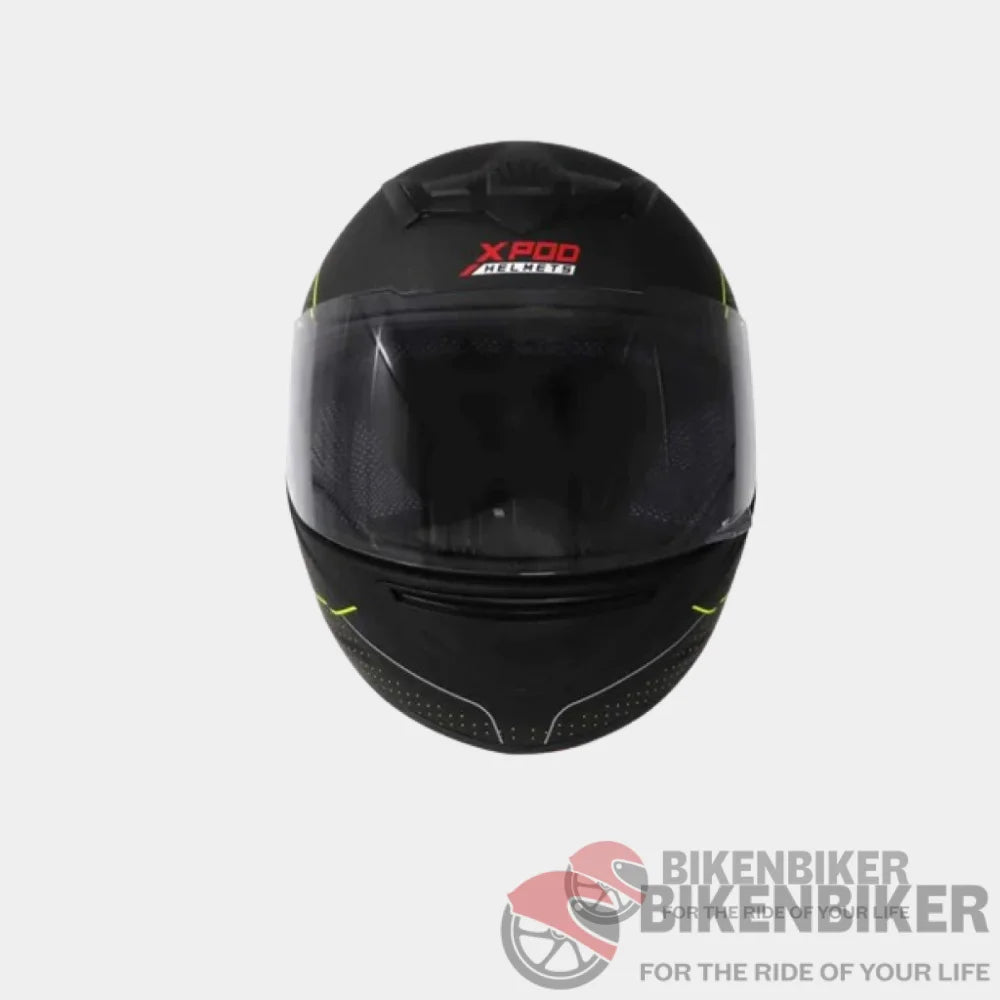 Xpod Aerodynamic Helmet For Men - Tvs