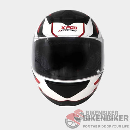 Xpod Dual Tone Helmet - Tvs Racing