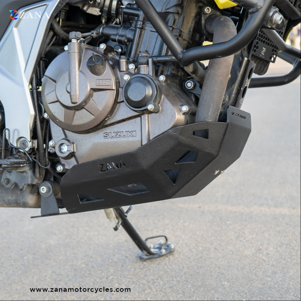 Bash Plate Black Aluminium For V-Strom 250